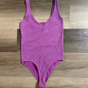 Pink Body Suit